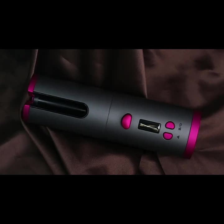 Automatischer Lockenstab mit USB & 5 Heizstufen – Keramik