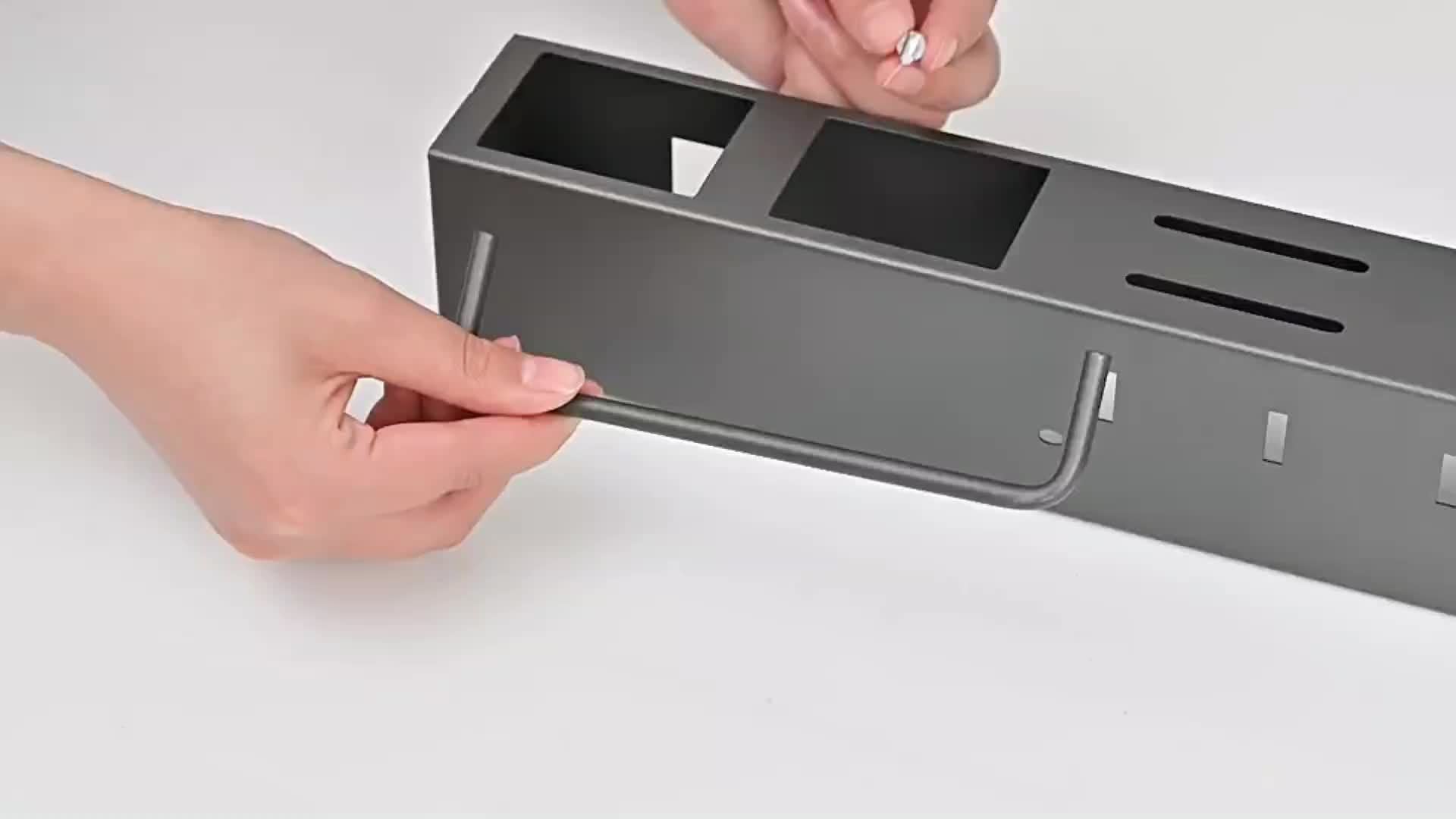 Küchenmesserhalter ohne Bohren – Wandhaken & Besteckorganizer