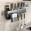 Küchenmesserhalter ohne Bohren – Wandhaken & Besteckorganizer