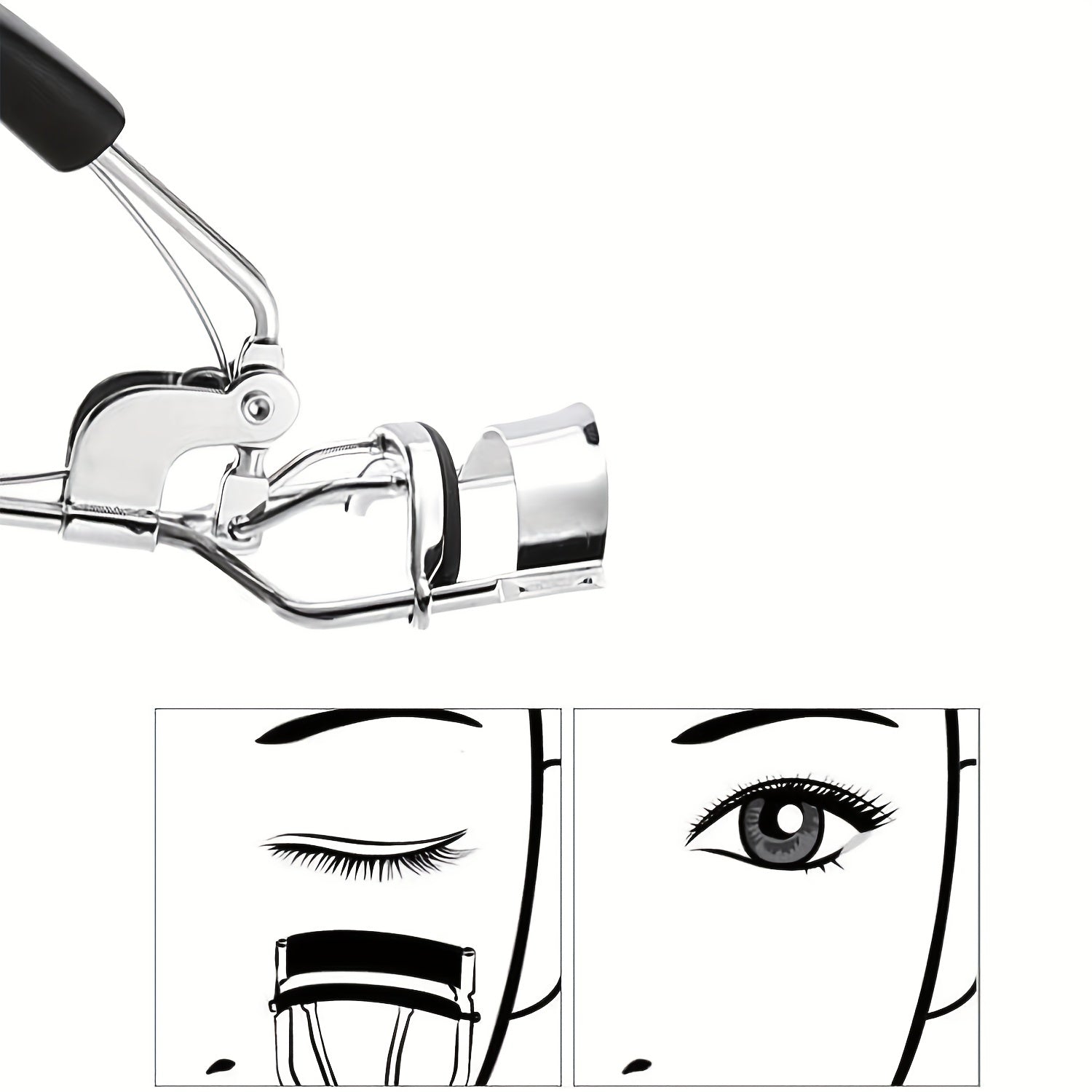 Wimpernzange aus Edelstahl – Natürlicher Schwung für alle Augenformen
